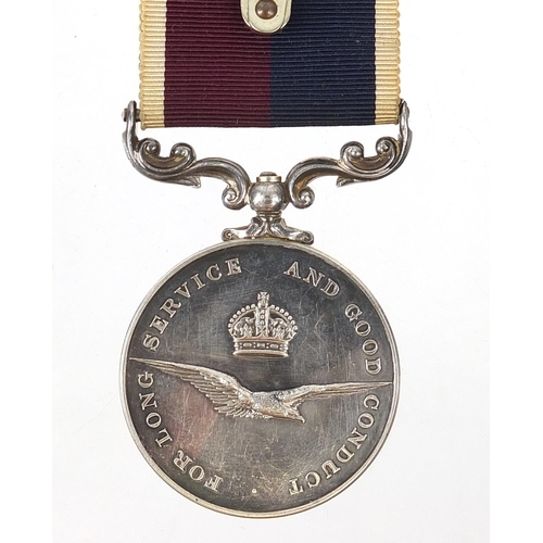 431 - British military Elizabeth II Royal Air Force Long Service & Good Conduct medal awarded to SGT. A. G... 