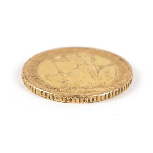 169 - Elizabeth II 1987 gold ten pound coin - this lot is sold without buyer’s premium, the hammer price i... 