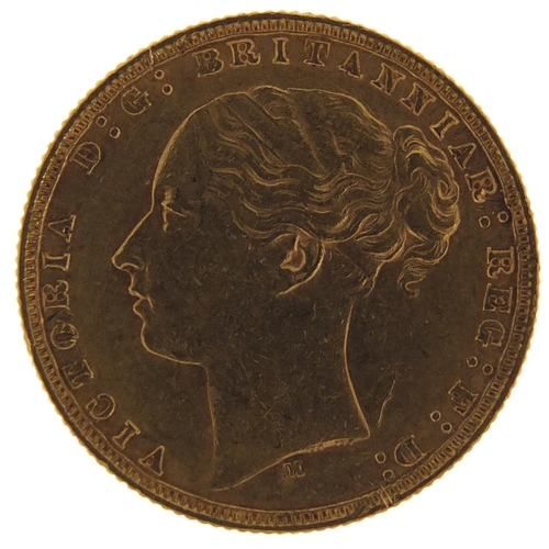 173 - Victoria Young Head 1874 gold sovereign, Melbourne Mint - this lot is sold without buyer’s premium, ... 