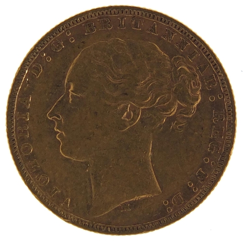 179 - Victoria Young Head 1878 gold sovereign, Melbourne Mint - this lot is sold without buyer’s premium, ... 