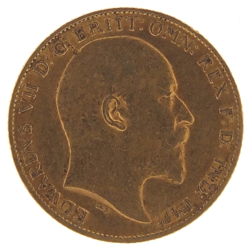 195 - Edward VII 1902 gold half sovereign - this lot is sold without buyer’s premium, the hammer price is ... 
