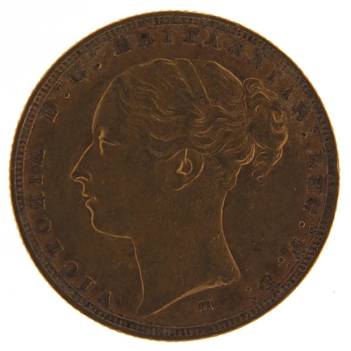 206 - Victoria Young Head 1883 gold sovereign, Melbourne Mint - this lot is sold without buyer’s premium, ... 