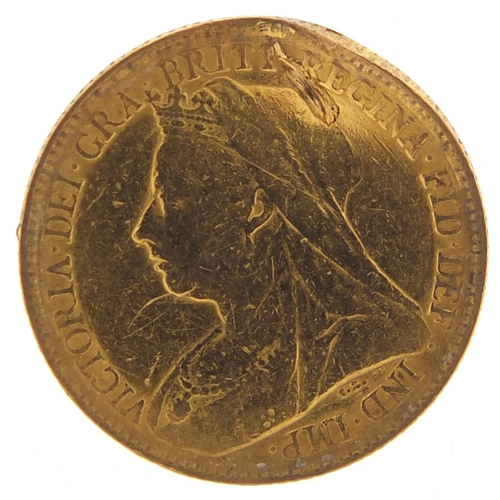 230 - Queen Victoria 1896 gold half sovereign - this lot is sold without buyer’s premium, the hammer price... 