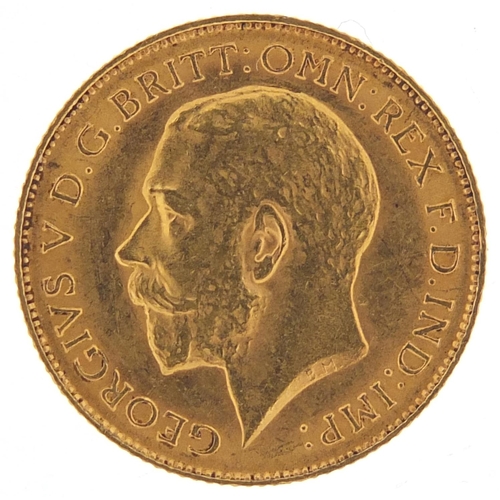 234 - George V 1914 gold half sovereign - this lot is sold without buyer’s premium, the hammer price is th... 