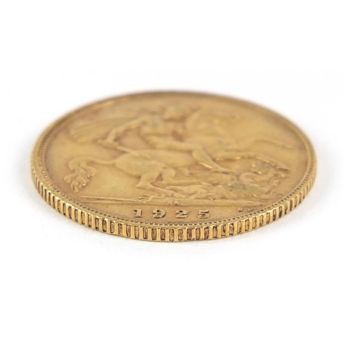 238 - George V 1925 gold half sovereign, South Africa mint - this lot is sold without buyer’s premium, the... 