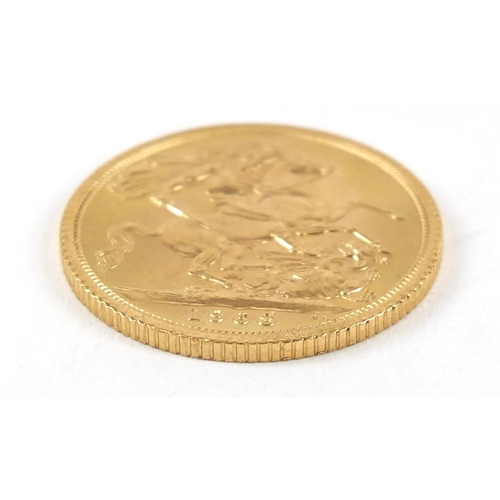 251 - Elizabeth II 1968 gold sovereign - this lot is sold without buyer’s premium, the hammer price is the... 