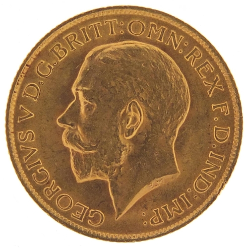 255 - George V 1914 gold sovereign - this lot is sold without buyer’s premium, the hammer price is the pri... 