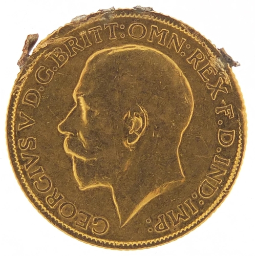 267 - George V 1914 gold sovereign - this lot is sold without buyer’s premium, the hammer price is the pri... 