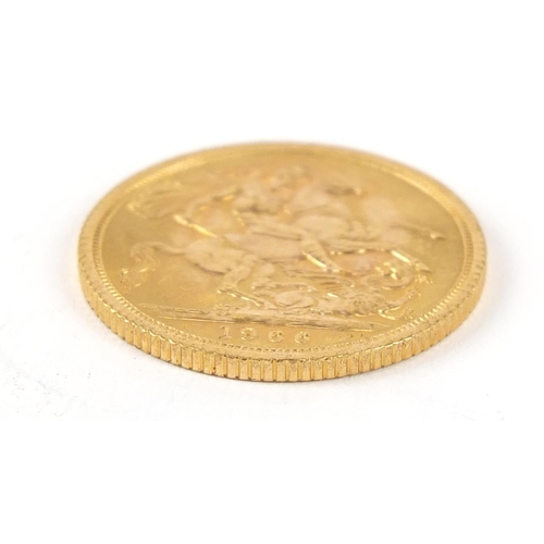 271 - Elizabeth II 1966 gold sovereign - this lot is sold without buyer’s premium, the hammer price is the... 