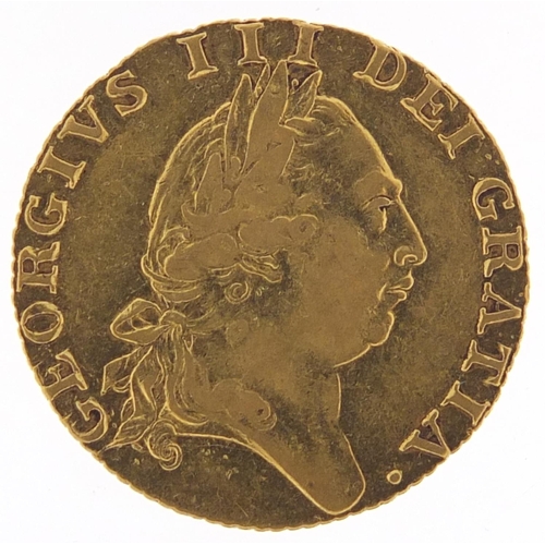 276 - George III 1787 gold spade guinea - this lot is sold without buyer’s premium, the hammer price is th... 