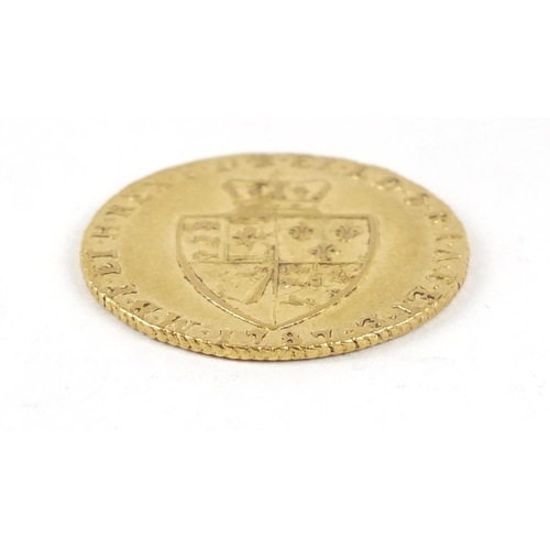 276 - George III 1787 gold spade guinea - this lot is sold without buyer’s premium, the hammer price is th... 