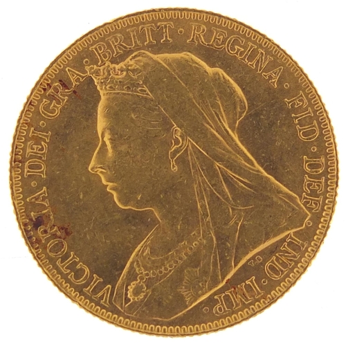 277 - Queen Victoria 1900 gold sovereign, Perth mint - this lot is sold without buyer’s premium, the hamme... 