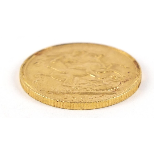 277 - Queen Victoria 1900 gold sovereign, Perth mint - this lot is sold without buyer’s premium, the hamme... 