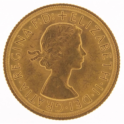 278 - Elizabeth II 1964 gold sovereign - this lot is sold without buyer’s premium, the hammer price is the... 