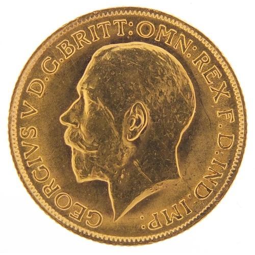 287 - George V 1914 gold sovereign - this lot is sold without buyer’s premium, the hammer price is the pri... 