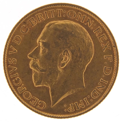 289 - George V 1911 gold sovereign - this lot is sold without buyer’s premium, the hammer price is the pri... 