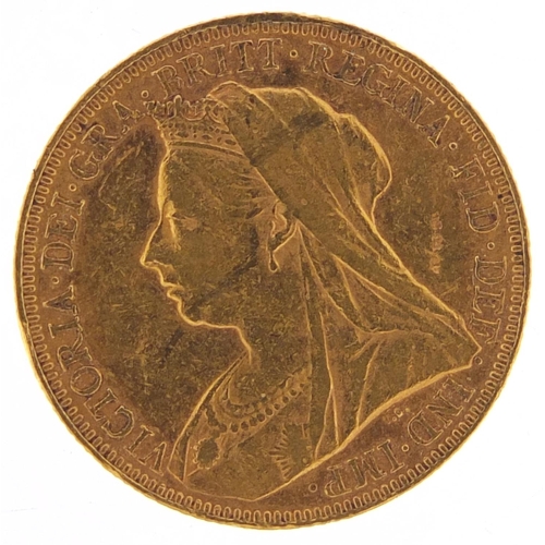 292 - Queen Victoria 1895 gold sovereign - this lot is sold without buyer’s premium, the hammer price is t... 