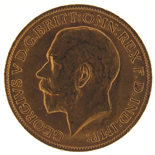 296 - George V 1914 gold sovereign - this lot is sold without buyer’s premium, the hammer price is the pri... 