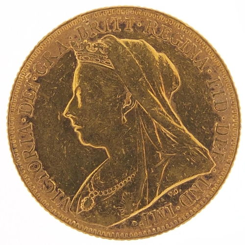 297 - Queen Victoria 1897 gold sovereign, Melbourne mint - this lot is sold without buyer’s premium, the h... 