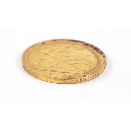 299 - Elizabeth II 1982 gold half sovereign - this lot is sold without buyer’s premium, the hammer price i... 