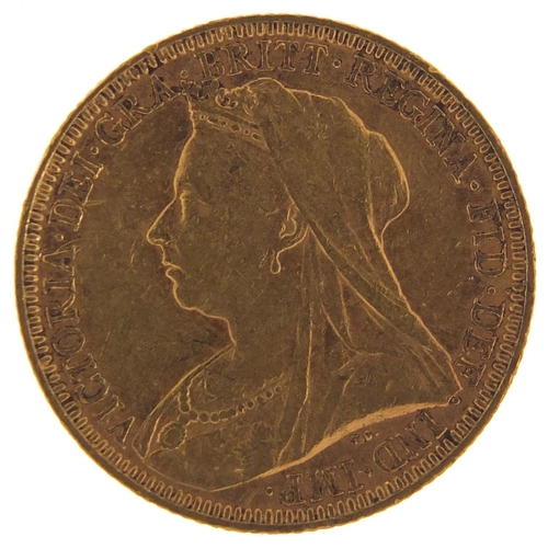 214 - Queen Victoria 1894 gold sovereign, Melbourne Mint - this lot is sold without buyer’s premium, the h... 