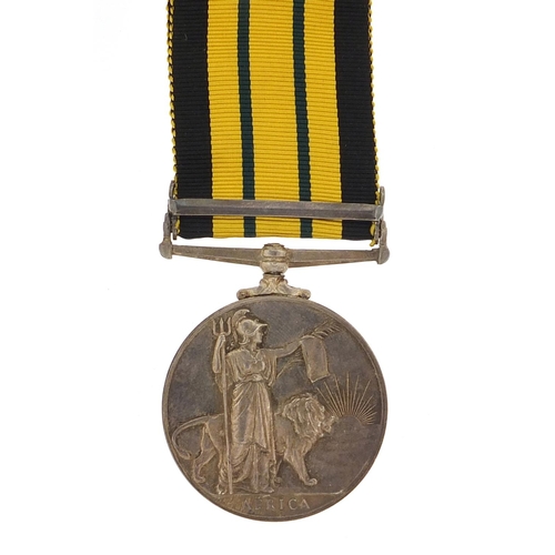 430 - British military World War II medals including an Elizabeth II Africa General Service medal with Ken... 