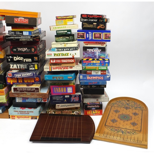 1236 - Collection of board games including Spiv's, Legend of Heroes, Spit it Out, Pillars of Plato, Artific... 