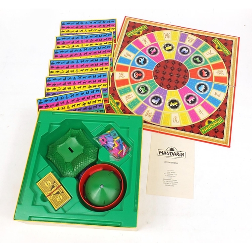 1220 - Three Mandarin board games by Mattel