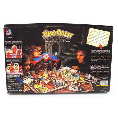 1212 - Vintage Hero Quest board game by MB