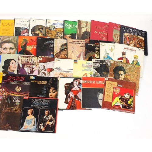 1183 - Collection of opera and classical vinyl LP's including Giuseppe Verdi