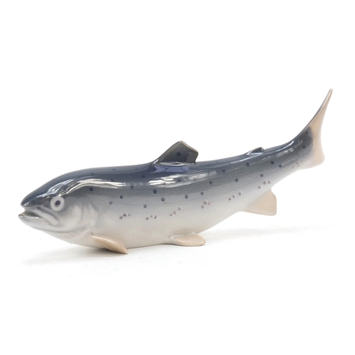 1333 - Royal Copenhagen rainbow trout, numbered 2676, 20cm in length