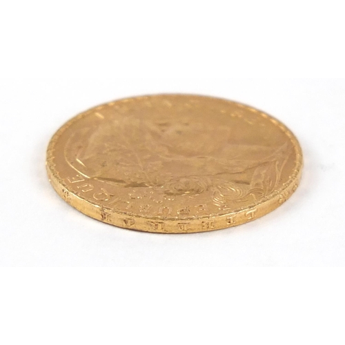 508 - French 1910 gold twenty francs - this lot is sold without buyer’s premium, the hammer price is the p... 