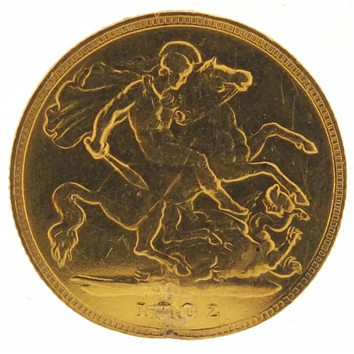511 - Edward VII 1902 gold half sovereign - this lot is sold without buyer’s premium, the hammer price is ... 