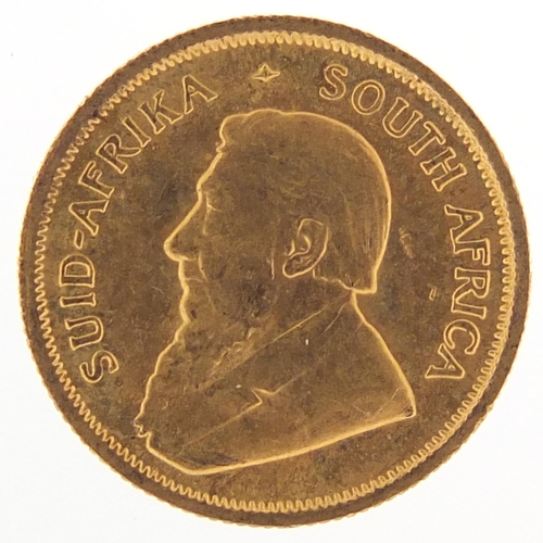 515 - South African 1984 gold 1/10th Krugerrand - this lot is sold without buyer’s premium, the hammer pri... 