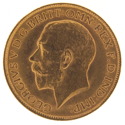 648 - George V 1911 gold sovereign - this lot is sold without buyer’s premium, the hammer price is the pri... 