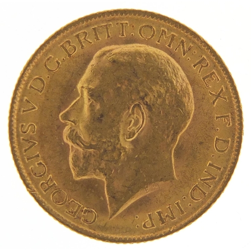 559 - George V 1912 gold sovereign - this lot is sold without buyer’s premium, the hammer price is the pri... 