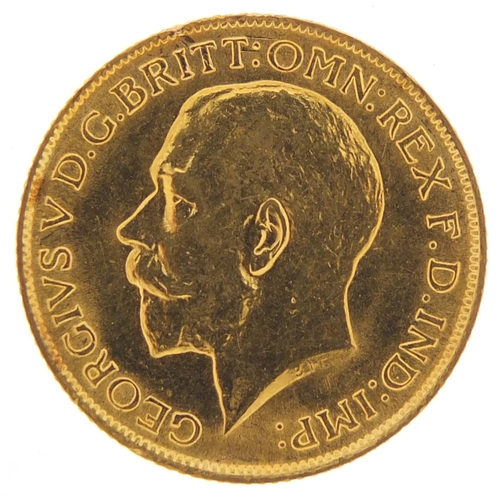 552 - George V 1912 gold sovereign - this lot is sold without buyer’s premium, the hammer price is the pri... 