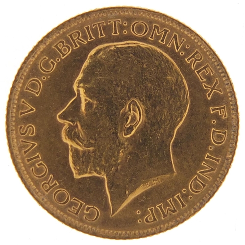 542 - George V 1914 gold sovereign - this lot is sold without buyer’s premium, the hammer price is the pri... 