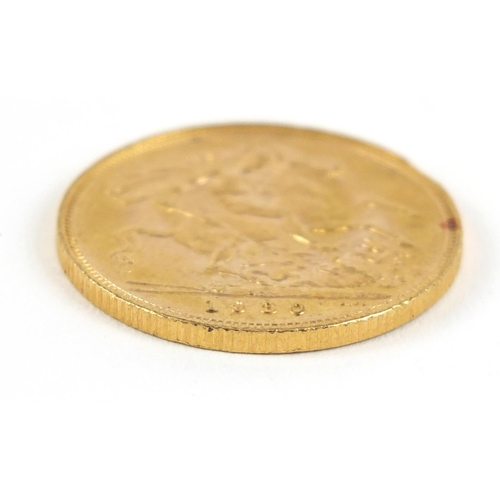 526 - George V 1930 gold sovereign, South Africa mint - this lot is sold without buyer’s premium, the hamm... 