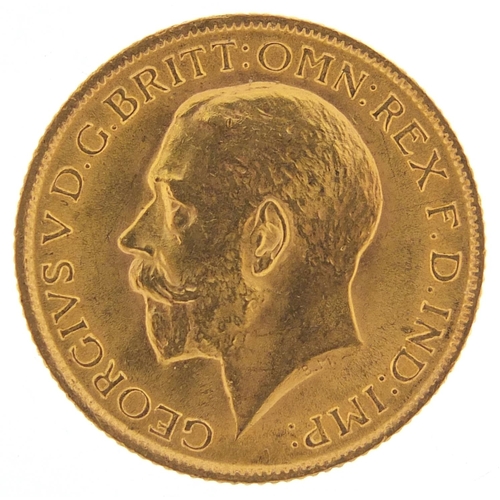 519 - George V 1915 gold sovereign - this lot is sold without buyer’s premium, the hammer price is the pri... 