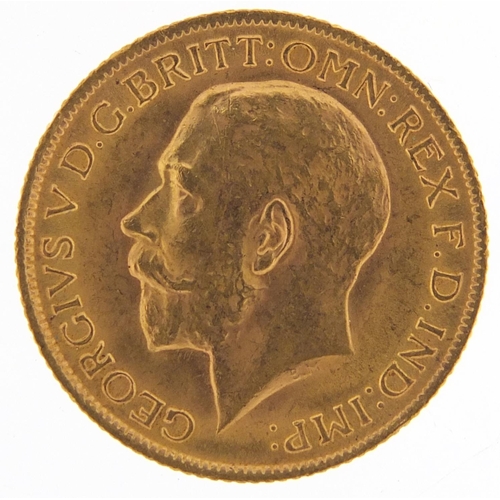 512 - George V 1914 gold sovereign - this lot is sold without buyer’s premium, the hammer price is the pri... 