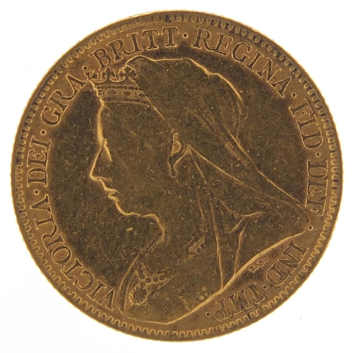 644 - Queen Victoria 1897 gold half sovereign - this lot is sold without buyer’s premium, the hammer price... 