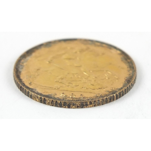 569 - Elizabeth II 1982 gold half sovereign - this lot is sold without buyer’s premium, the hammer price i... 