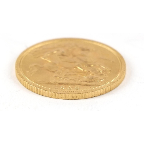 493 - Elizabeth II 1968 gold sovereign - this lot is sold without buyer’s premium, the hammer price is the... 