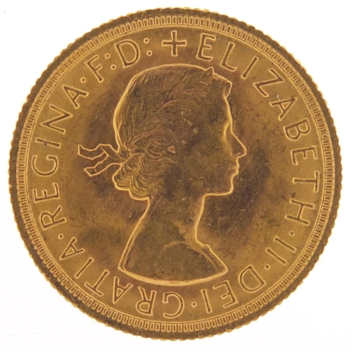 524 - Elizabeth II 1966 gold sovereign - this lot is sold without buyer’s premium, the hammer price is the... 