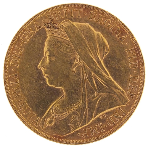 549 - Queen Victoria 1898 gold sovereign - this lot is sold without buyer’s premium, the hammer price is t... 