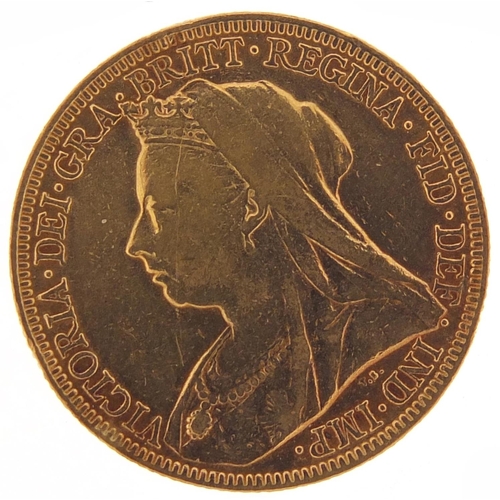 558 - Queen Victoria 1895 gold sovereign - this lot is sold without buyer’s premium, the hammer price is t... 