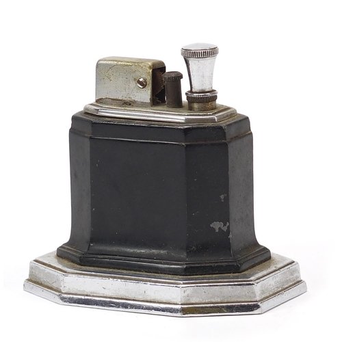 193 - Ronson, Art Deco touch tip table lighter, 9cm high