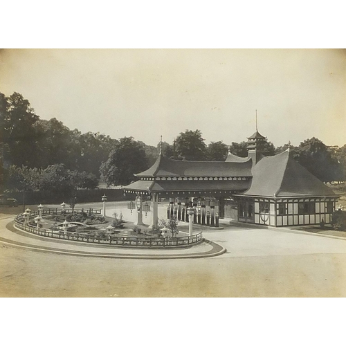 2273 - Vintage motoring interest black and white photograph of Park Langley Garage, Kent, 28cm x 20cm exclu... 