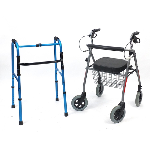 2294 - Folding mobility aid and Zimmer frame